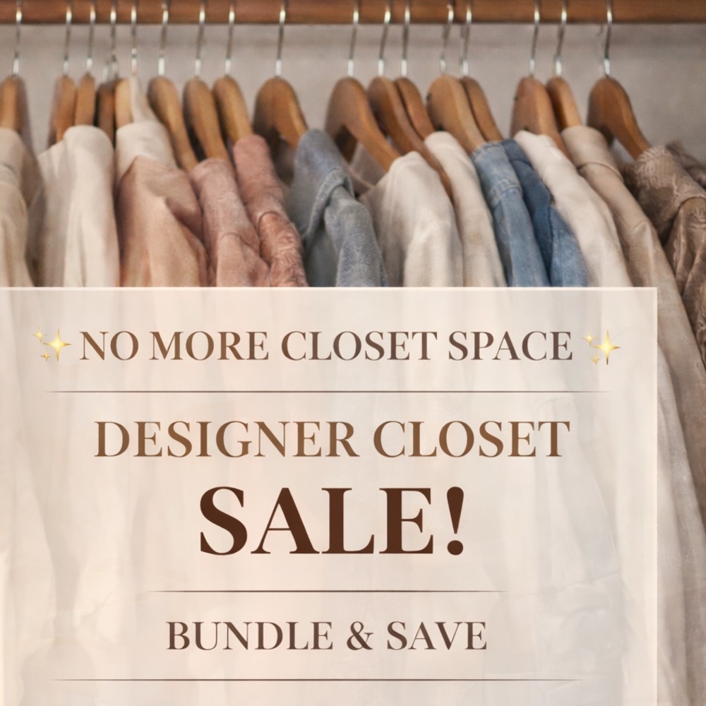 Designer Clothing Bundle Sale